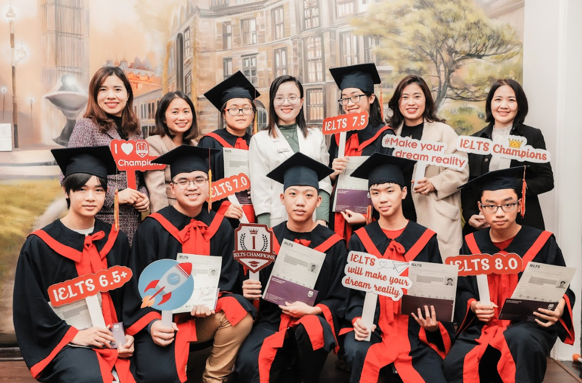 IELTS Champions cùng con bứt phá, đón đầu tương lai
